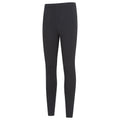 Black - Side - Mountain Warehouse Womens-Ladies Cotton Blend Midweight Leggings (Pack of 2)