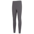 Charcoal - Side - Mountain Warehouse Womens-Ladies Cotton Blend Midweight Leggings (Pack of 2)