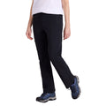 Black - Side - Mountain Warehouse Womens-Ladies Kenton Water Resistant Walking Trousers