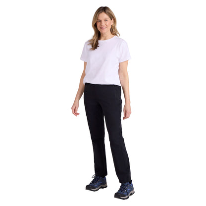 Black - Lifestyle - Mountain Warehouse Womens-Ladies Kenton Water Resistant Walking Trousers