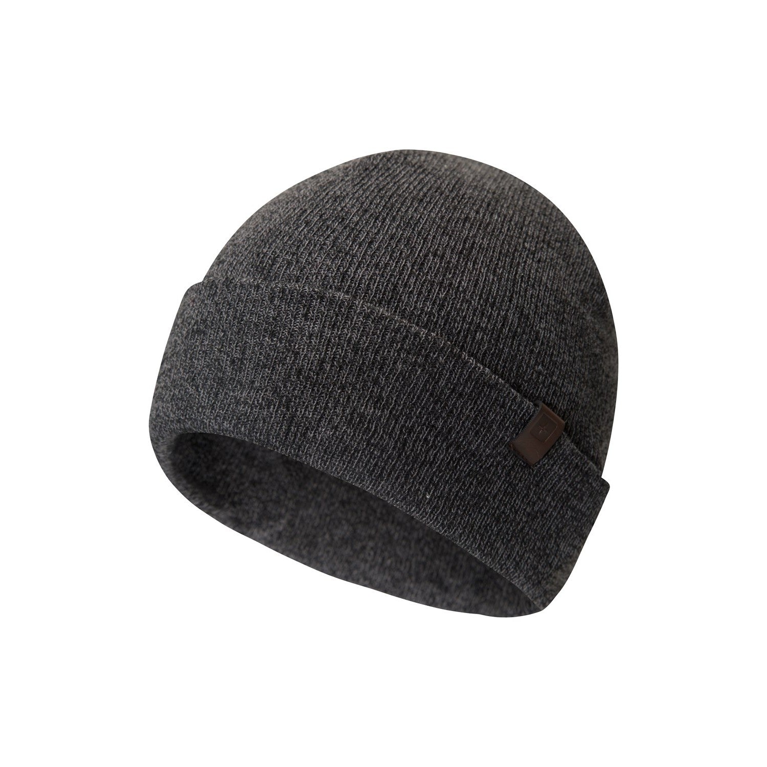 Black - Side - Mountain Warehouse Mens Compass Beanie