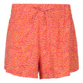 Pink - Front - Mountain Warehouse Womens-Ladies Vibe Leaves Shorts
