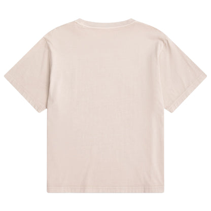 Beige - Back - Animal Womens-Ladies Grace Oversized T-Shirt