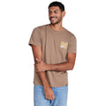 Tan - Front - Animal Mens Jacob Sun T-Shirt