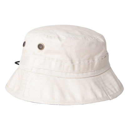 Beige - Back - Animal Mens Ezra Bucket Hat