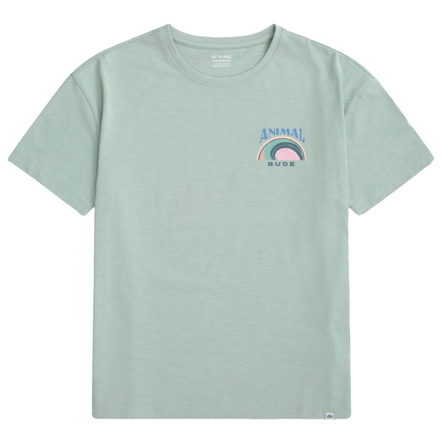 Green - Front - Animal Womens-Ladies Leena Bude T-Shirt