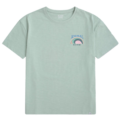 Green - Front - Animal Womens-Ladies Leena Bude T-Shirt