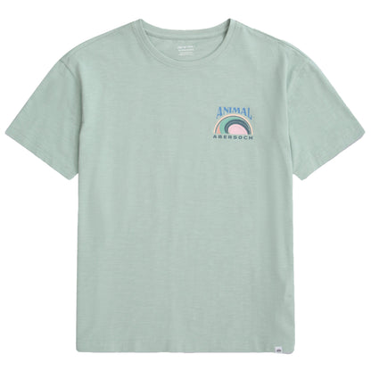 Green - Front - Animal Womens-Ladies Leena Abersoch T-Shirt