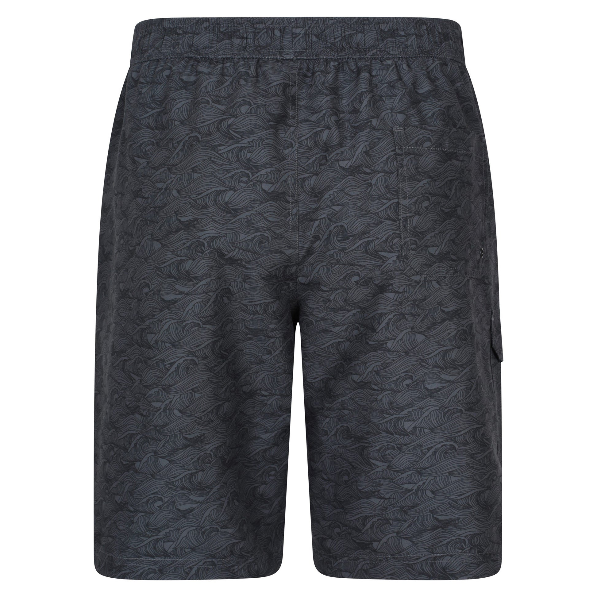 Dark Grey - Back - Mountain Warehouse Mens Ocean Wave Boardshorts