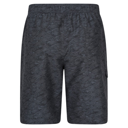 Dark Grey - Back - Mountain Warehouse Mens Ocean Wave Boardshorts