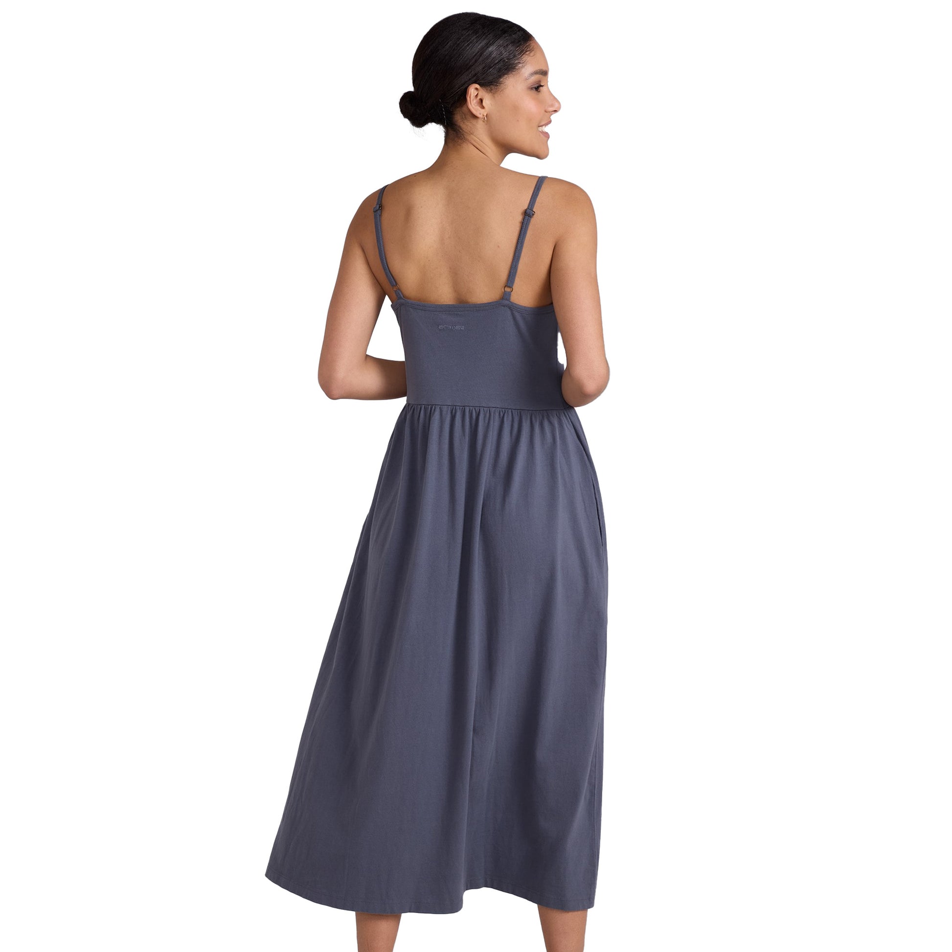 Blue - Back - Animal Womens-Ladies Emma Dress