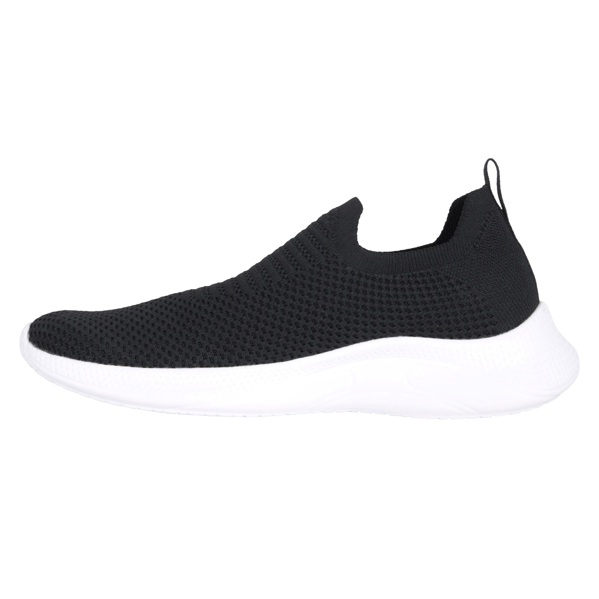Black - Side - Mountain Warehouse Womens-Ladies Glade Slip-on Shoes
