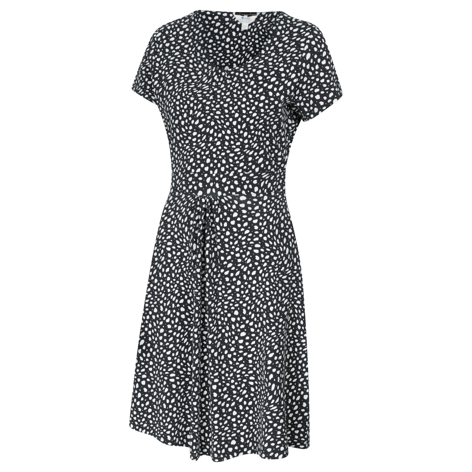 Black - Side - Mountain Warehouse Womens-Ladies Orchid Floral Dress