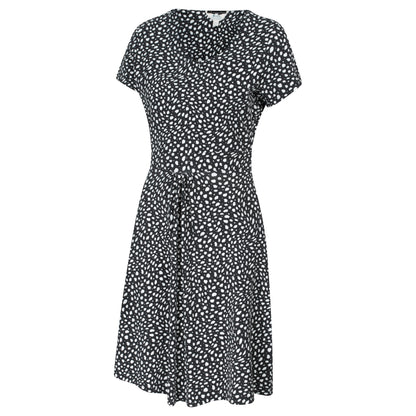 Black - Side - Mountain Warehouse Womens-Ladies Orchid Floral Dress