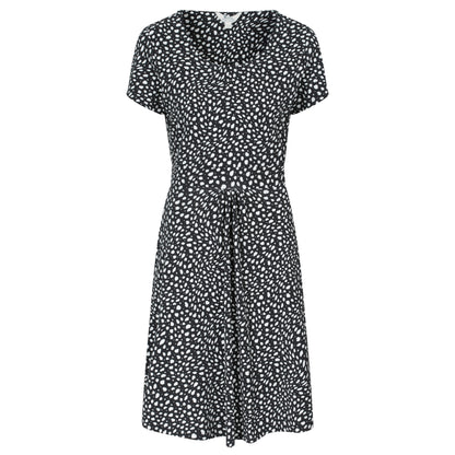 Black - Front - Mountain Warehouse Womens-Ladies Orchid Floral Dress