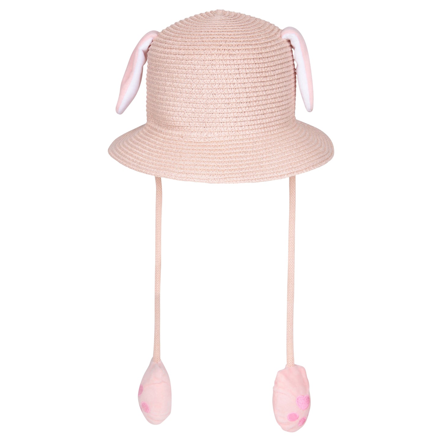 Pink - Back - Mountain Warehouse Childrens-Kids Movable Ears Hat