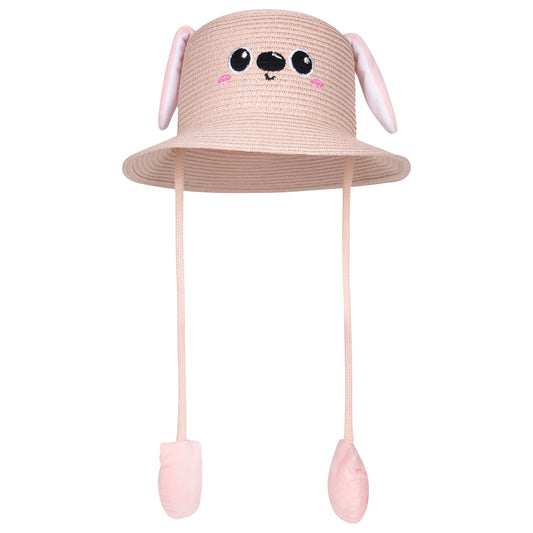 Pink - Front - Mountain Warehouse Childrens-Kids Movable Ears Hat