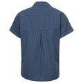 Navy - Back - Mountain Warehouse Womens-Ladies Palm Stripe Relaxed Fit Shirt