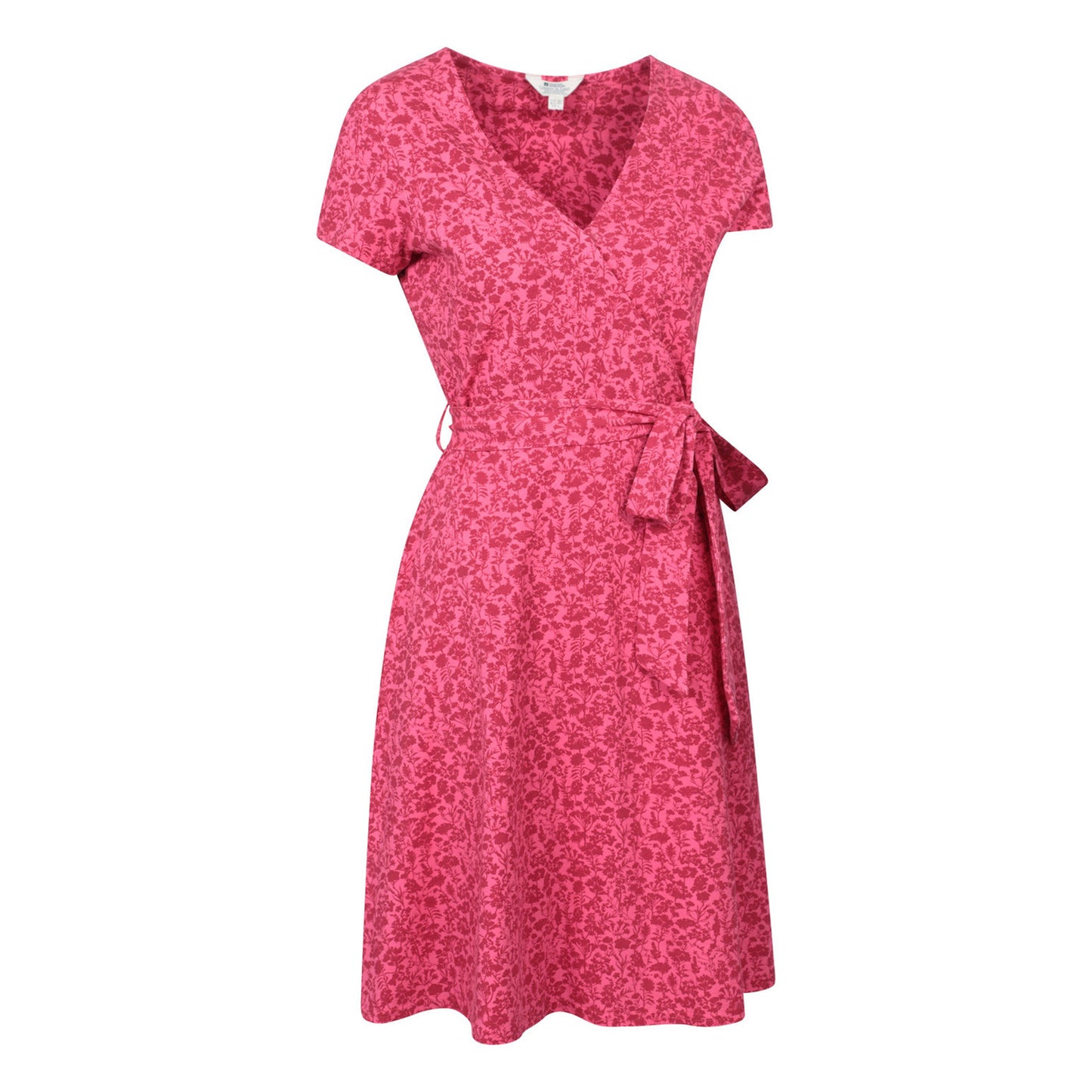 Red - Lifestyle - Mountain Warehouse Womens-Ladies Santorini Flower Jersey Wrap Dress