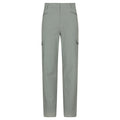 Light Khaki - Front - Mountain Warehouse Womens-Ladies Monte Cargo Hiking Trousers