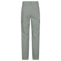 Light Khaki - Back - Mountain Warehouse Womens-Ladies Monte Cargo Hiking Trousers
