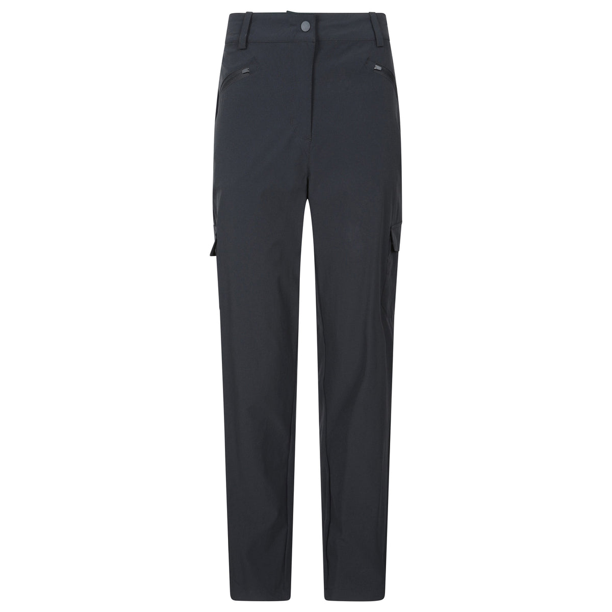 Black - Front - Mountain Warehouse Womens-Ladies Monte Cargo Hiking Trousers