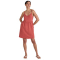 Rust - Lifestyle - Mountain Warehouse Womens-Ladies Sienna Seersucker Midi Dress