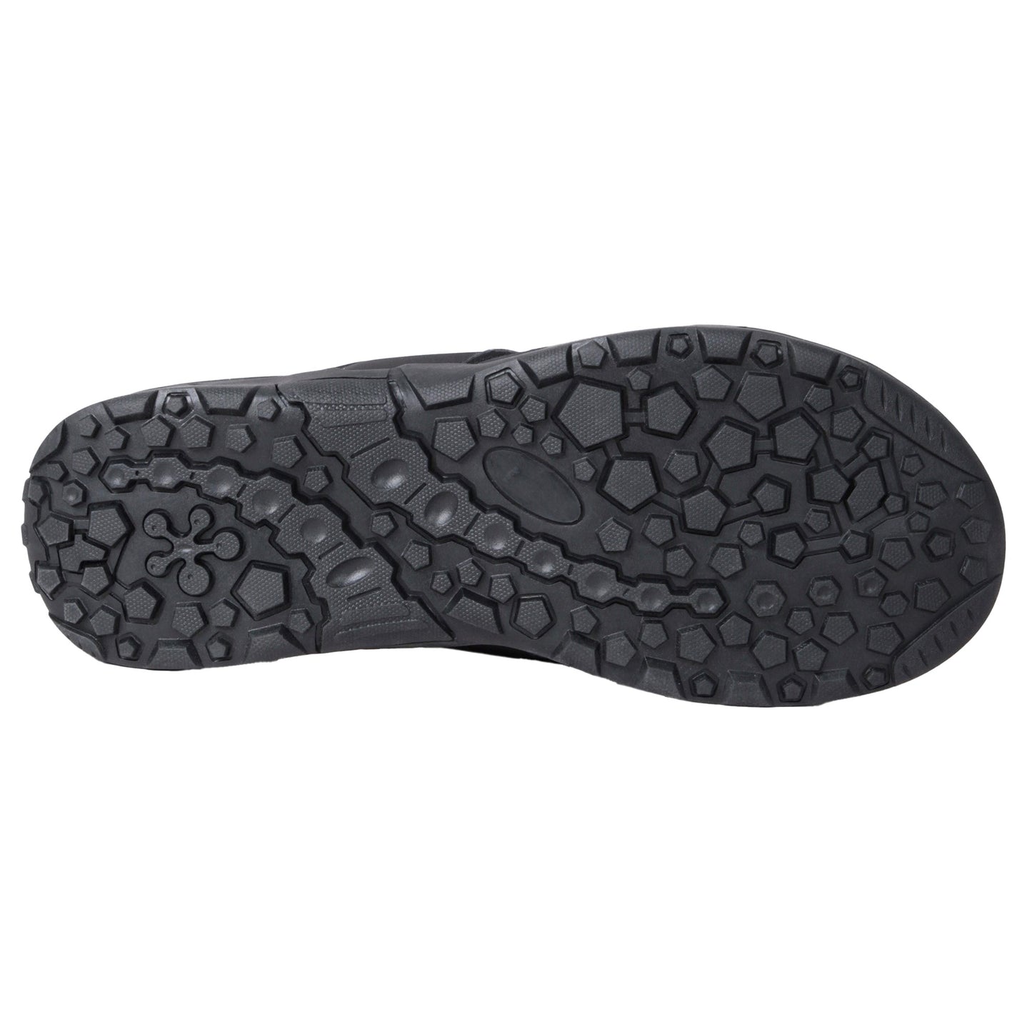 Black - Side - Animal Mens Fader Flip Flops