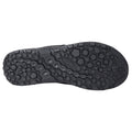 Black - Side - Animal Mens Fader Flip Flops
