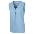 Light Blue - Side - Mountain Warehouse Womens-Ladies Tuscany Chambray Sleeveless Shirt