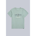 Green - Front - Animal Mens Jacob Padstow Rising Sun T-Shirt
