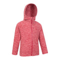 Red - Side - Mountain Warehouse Childrens-Kids Snowdonia II Full Zip Hoodie