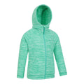 Green - Side - Mountain Warehouse Childrens-Kids Snowdonia II Full Zip Hoodie