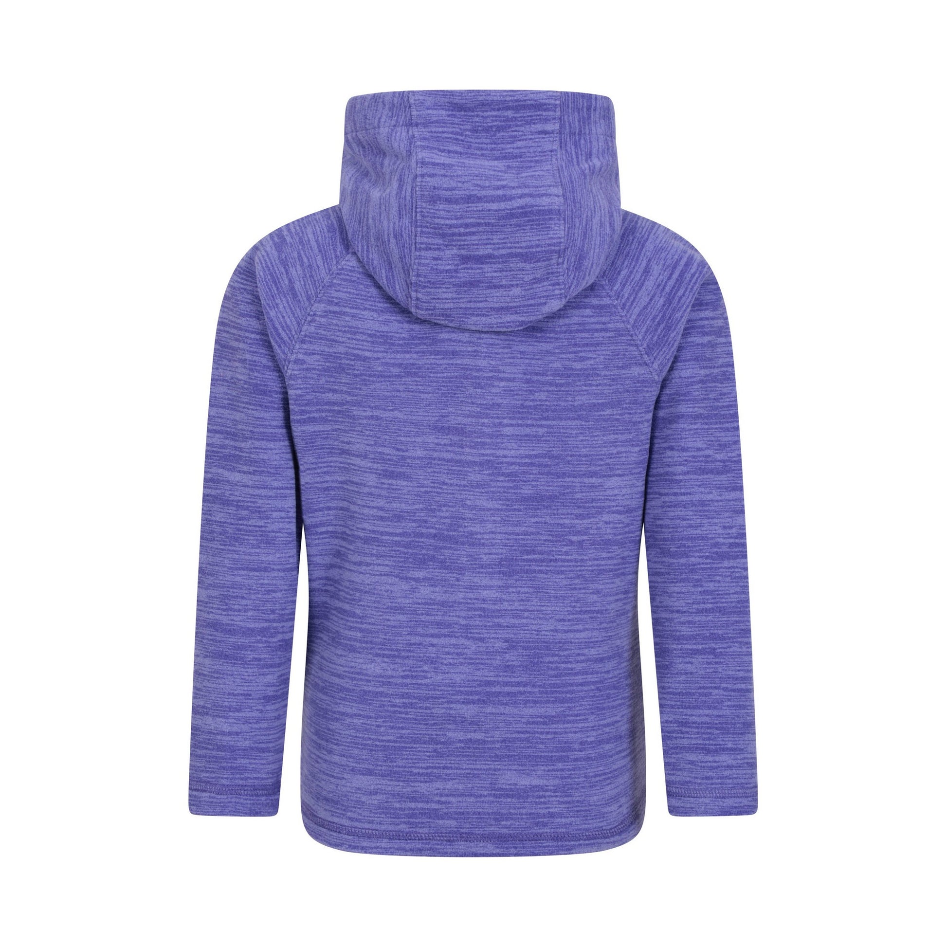 Purple - Back - Mountain Warehouse Childrens-Kids Snowdonia II Full Zip Hoodie