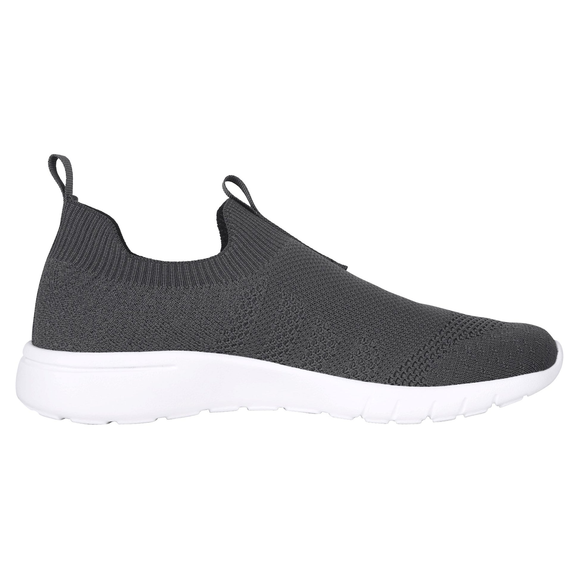 Charcoal - Lifestyle - Mountain Warehouse Childrens-Kids Orbit Slip-on Shoes