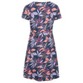 Purple - Back - Mountain Warehouse Womens-Ladies Orchid Leaf Dress