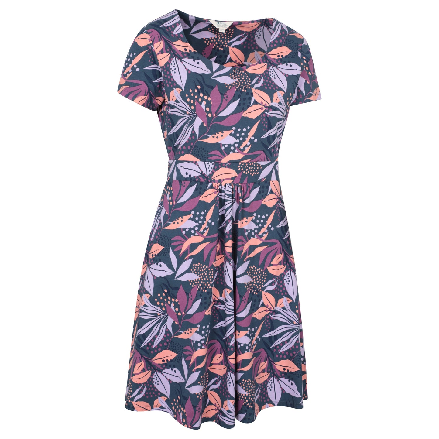 Purple - Side - Mountain Warehouse Womens-Ladies Orchid Leaf Dress