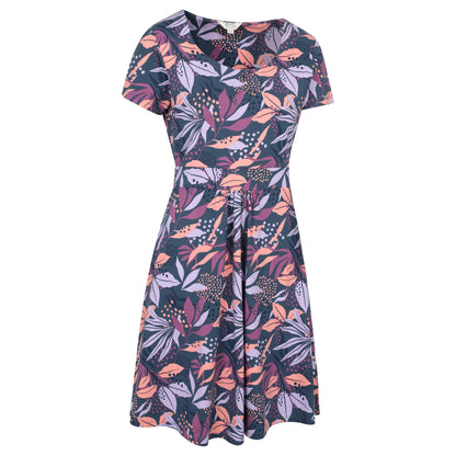 Purple - Side - Mountain Warehouse Womens-Ladies Orchid Leaf Dress
