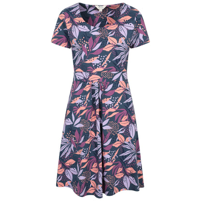 Purple - Front - Mountain Warehouse Womens-Ladies Orchid Leaf Dress