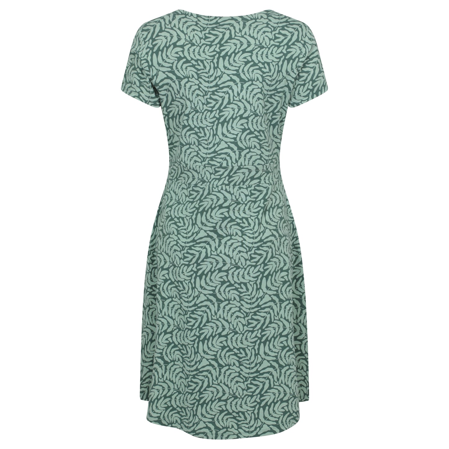 Khaki Green - Back - Mountain Warehouse Womens-Ladies Orchid Leaf UV Midi Dress