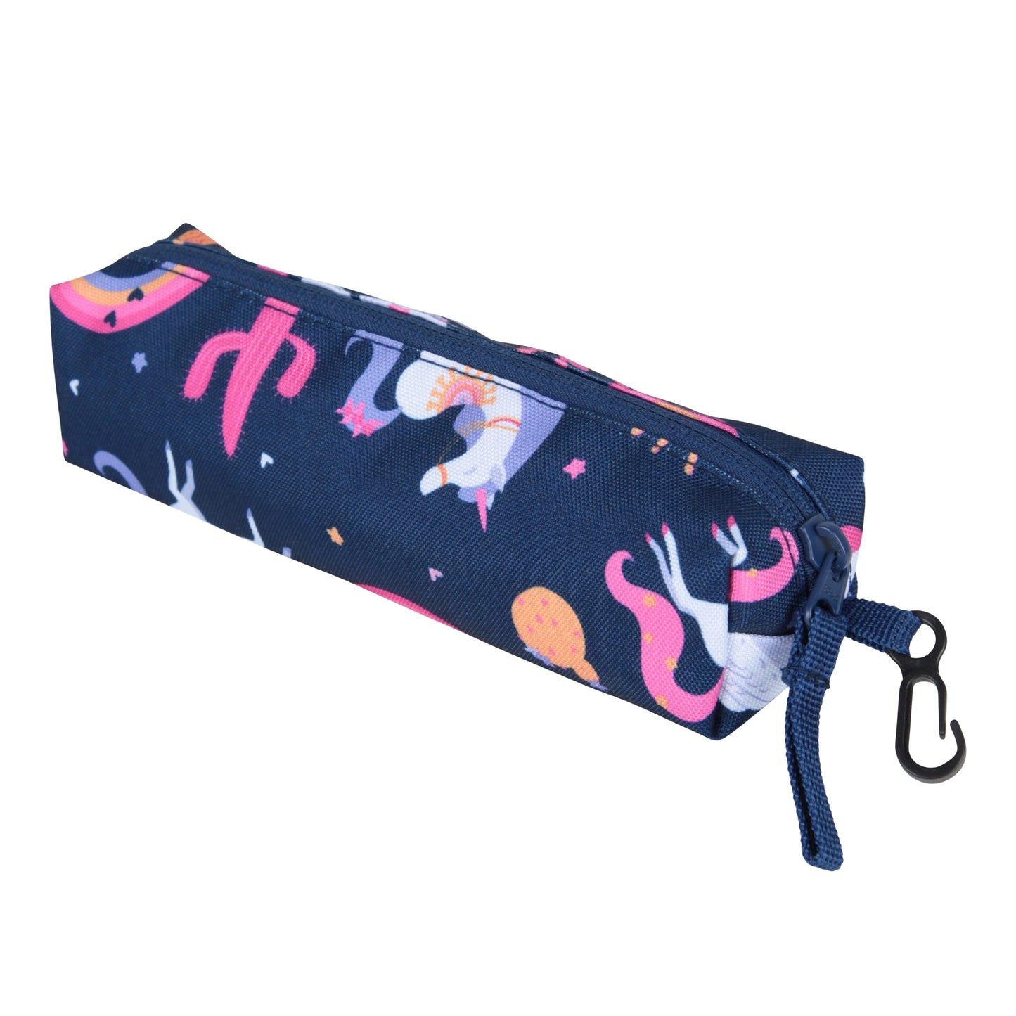 Navy - Lifestyle - Mountain Warehouse Bookworm Unicorn 15L Backpack & Pencil Case