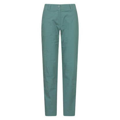 Green - Front - Mountain Warehouse Womens-Ladies Coastal Stretch Trousers