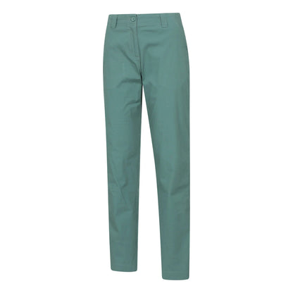 Green - Side - Mountain Warehouse Womens-Ladies Coastal Stretch Trousers