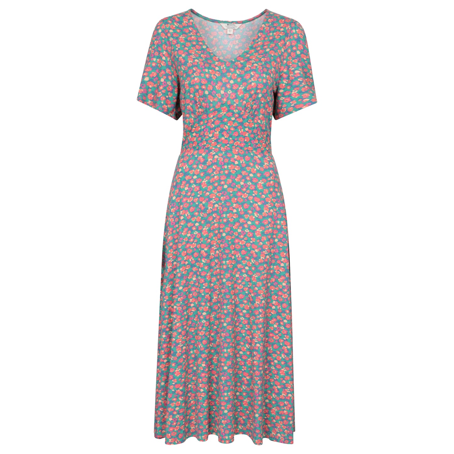 Coral - Front - Mountain Warehouse Womens-Ladies Como Floral Dress