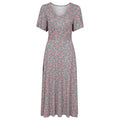 Coral - Front - Mountain Warehouse Womens-Ladies Como Floral Dress