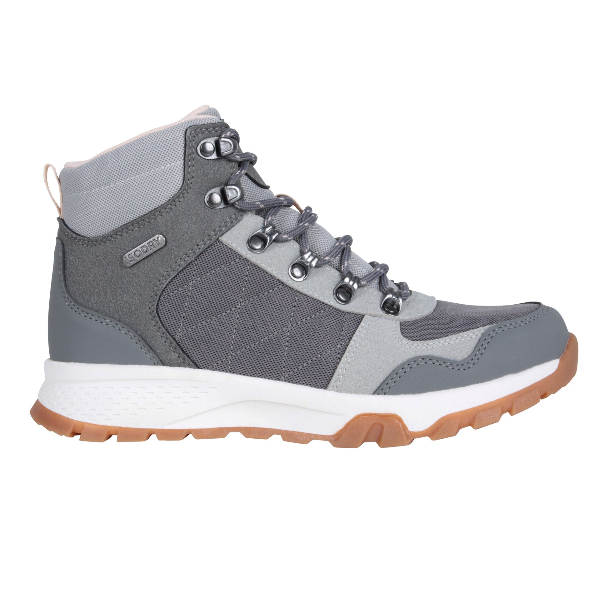 Light Grey - Side - Mountain Warehouse Womens-Ladies Lynton Waterproof Boots