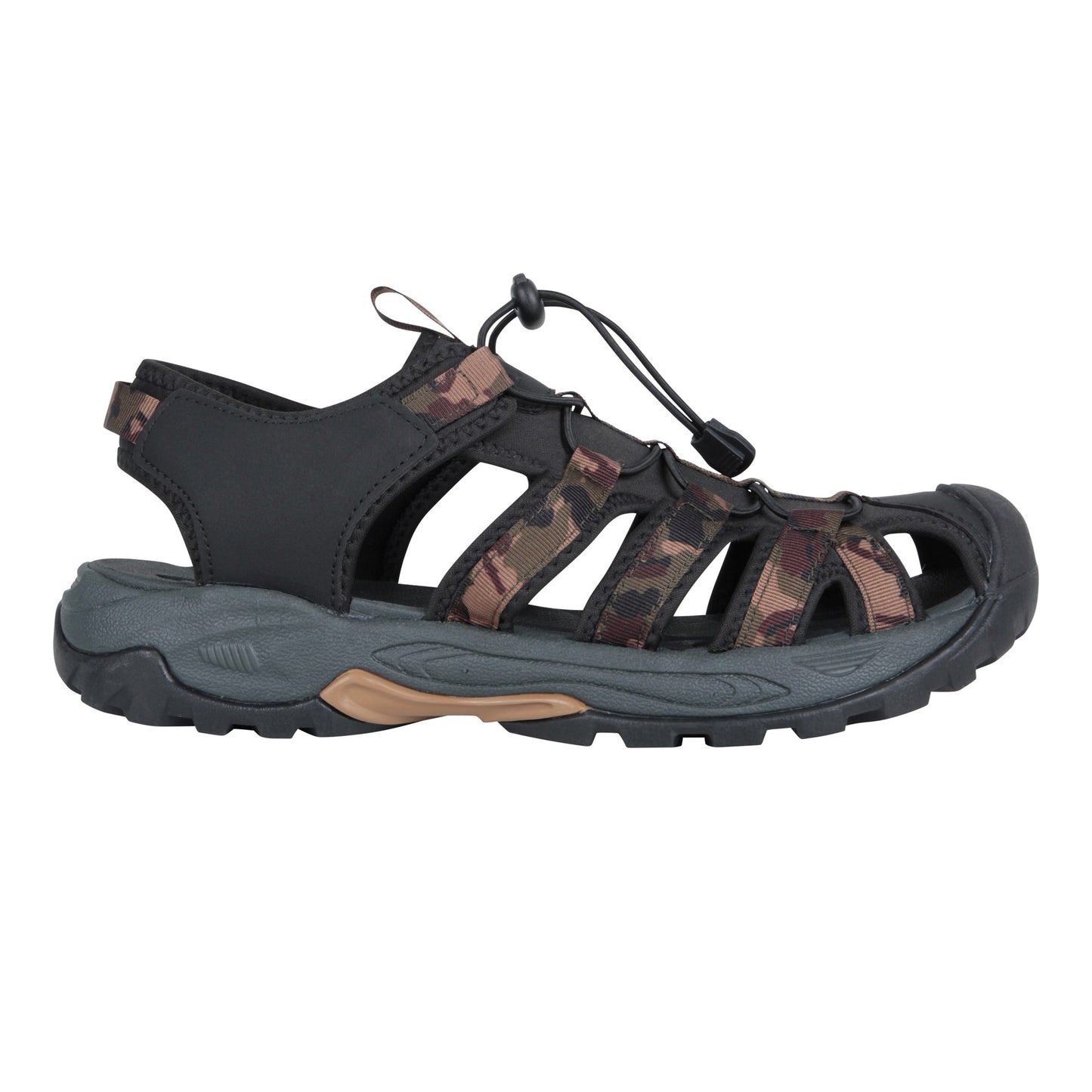 Khaki - Lifestyle - Mountain Warehouse Mens Crete Camo Sandals