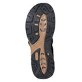 Khaki - Close up - Mountain Warehouse Mens Crete Camo Sandals