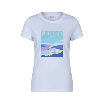 White - Front - Mountain Warehouse Womens-Ladies Whitby T-Shirt