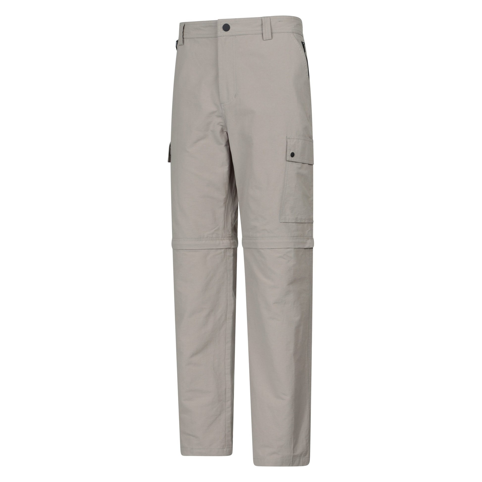 Beige - Lifestyle - Mountain Warehouse Mens Rydal Zip-Off Hiking Trousers